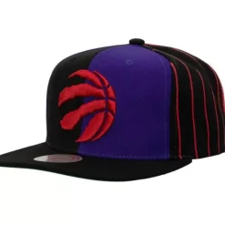 Headwear Mitchell & Ness -What The Pinstripe Snapback Toronto Raptors