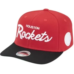 Headwear Mitchell & Ness -White Out Redline Snapback Hwc Houston Rockets