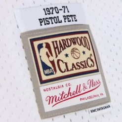 Jerseys Mitchell & Ness -White Swingman Pete Maravich Atlanta Hawks 1970-71 Jersey