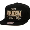 Headwear Mitchell & Ness -With Love Snapback Anaheim Ducks