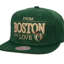 Headwear Mitchell & Ness -With Love Snapback Boston Celtics