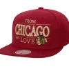 Headwear Mitchell & Ness -With Love Snapback Chicago Blackhawks