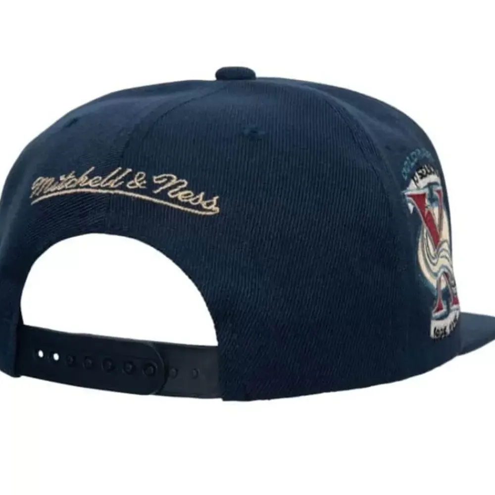 Headwear Mitchell & Ness -With Love Snapback Colorado Avalanche