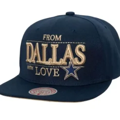 Headwear Mitchell & Ness -With Love Snapback Dallas Cowboys