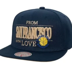 Headwear Mitchell & Ness -With Love Snapback Hwc Golden State Warriors