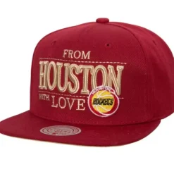 Headwear Mitchell & Ness -With Love Snapback Hwc Houston Rockets