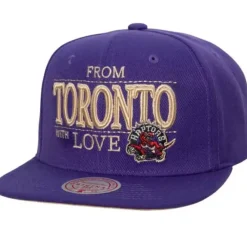 Headwear Mitchell & Ness -With Love Snapback Hwc Toronto Raptors