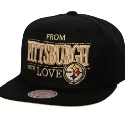 Headwear Mitchell & Ness -With Love Snapback Pittsburgh Steelers