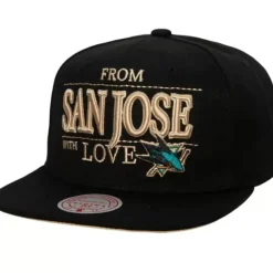 Headwear Mitchell & Ness -With Love Snapback San Jose Sharks