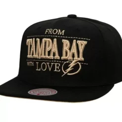 Headwear Mitchell & Ness -With Love Snapback Tampa Bay Lightning