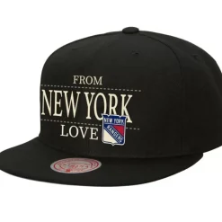Headwear Mitchell & Ness -With Love Snapback Vntg New York Rangers