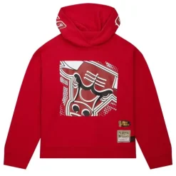Apparel Mitchell & Ness Hoodies & Sweatshirts-Women'S Big Face 7.0 Hoodie Chicago Bulls