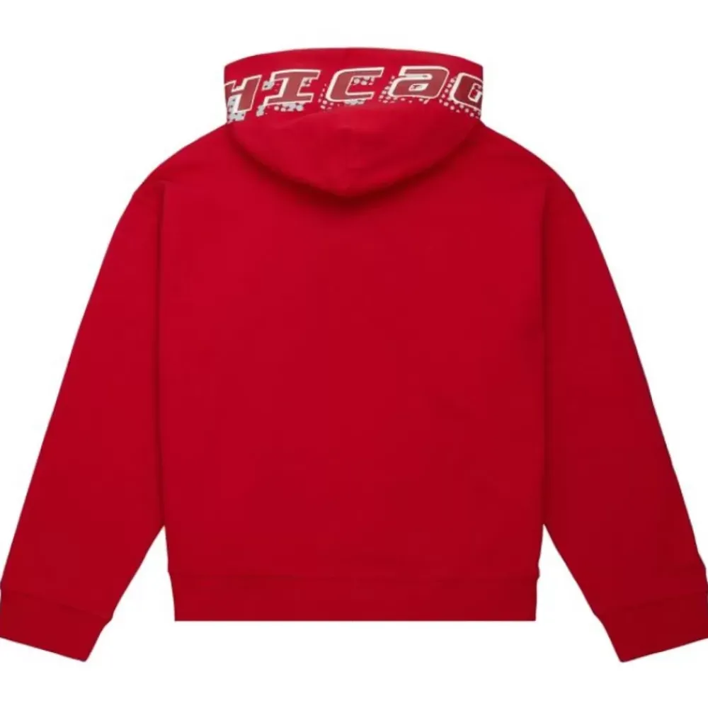 Apparel Mitchell & Ness Hoodies & Sweatshirts-Women'S Big Face 7.0 Hoodie Chicago Bulls