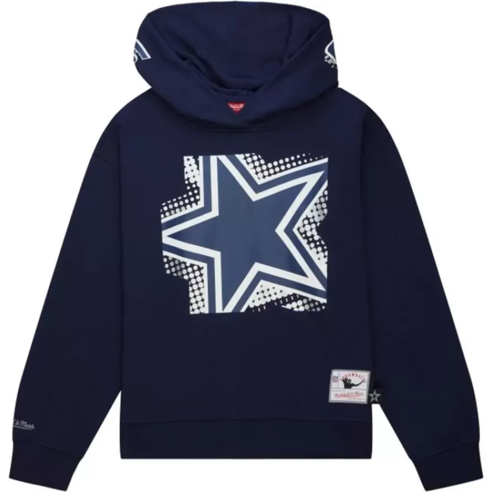Apparel Mitchell & Ness Hoodies & Sweatshirts-Women'S Big Face 7.0 Hoodie Dallas Cowboys