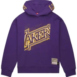 Apparel Mitchell & Ness Hoodies & Sweatshirts-Women'S Big Face 7.0 Hoodie Los Angeles Lakers