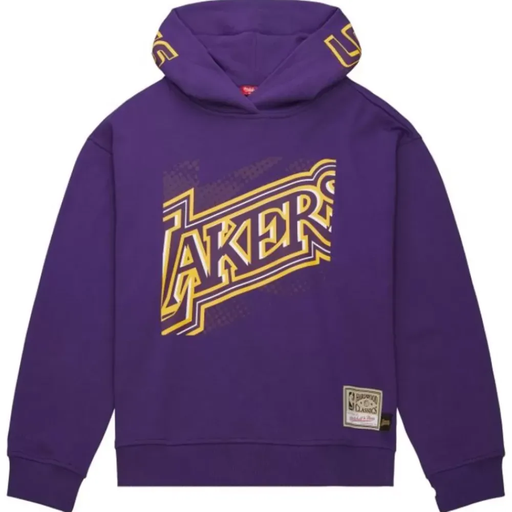 Apparel Mitchell & Ness Hoodies & Sweatshirts-Women'S Big Face 7.0 Hoodie Los Angeles Lakers