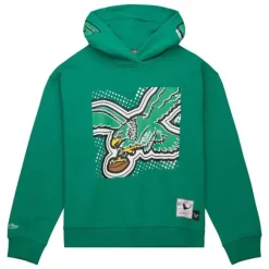 Apparel Mitchell & Ness Hoodies & Sweatshirts-Women'S Big Face 7.0 Hoodie Philadelphia Eagles