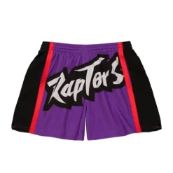 Apparel Mitchell & Ness Shorts-Women'S Big Face 3.0 Shorts Toronto Raptors