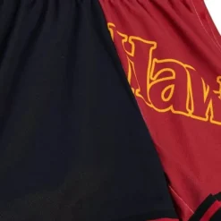 Apparel Mitchell & Ness Shorts-Womens Big Face Shorts 5.0 Atlanta Hawks