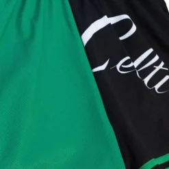 Apparel Mitchell & Ness Shorts-Womens Big Face Shorts 5.0 Boston Celtics