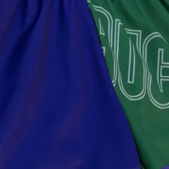 Apparel Mitchell & Ness Shorts-Womens Big Face Shorts 5.0 Milwaukee Bucks