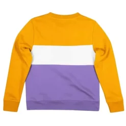 Apparel Mitchell & Ness Hoodies & Sweatshirts-Women'S Color Block Crew 2.0 Los Angeles Lakers
