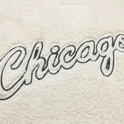 Apparel Mitchell & Ness Hoodies & Sweatshirts-Womens Cozyfield Half Zip Pullover Chicago Bulls