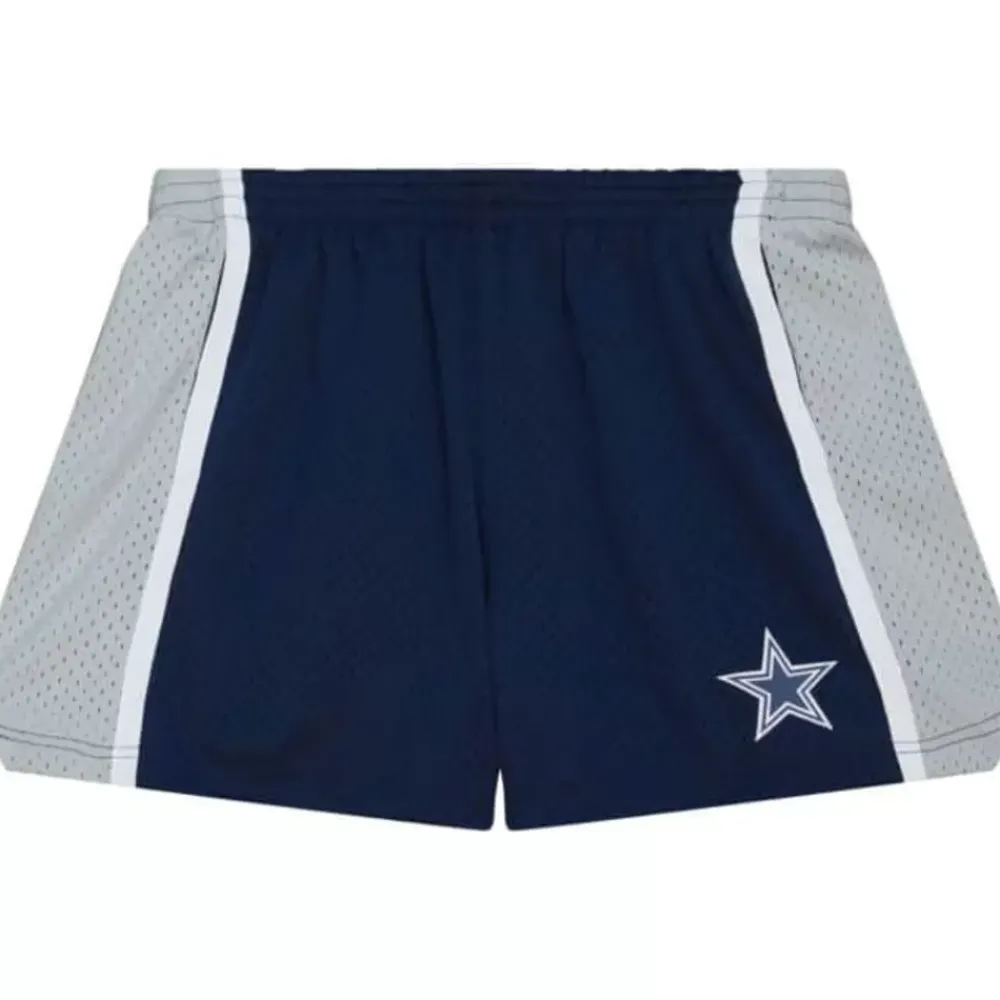 Apparel Mitchell & Ness Shorts-Womens Jump Shot Shorts Dallas Cowboys