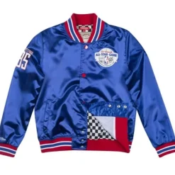 Apparel Mitchell & Ness Jackets & Outerwear-Women'S Lightweight Satin Jacket Nba All Star