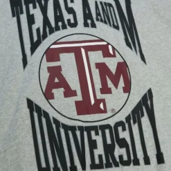 Apparel Mitchell & Ness Hoodies & Sweatshirts-Women'S Logo Lightweight Crew 3.0 Texas A&M University