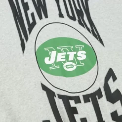 Apparel Mitchell & Ness Hoodies & Sweatshirts-Women'S Logo Lightweight Crew 3.0 New York Jets