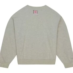 Apparel Mitchell & Ness Hoodies & Sweatshirts-Women'S Logo Lightweight Crew 3.0 Ohio State
