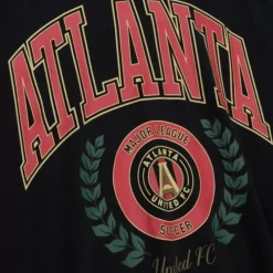 Apparel Mitchell & Ness Hoodies & Sweatshirts-Womens Logo Lt Crew 2.0 Atlanta United Fc