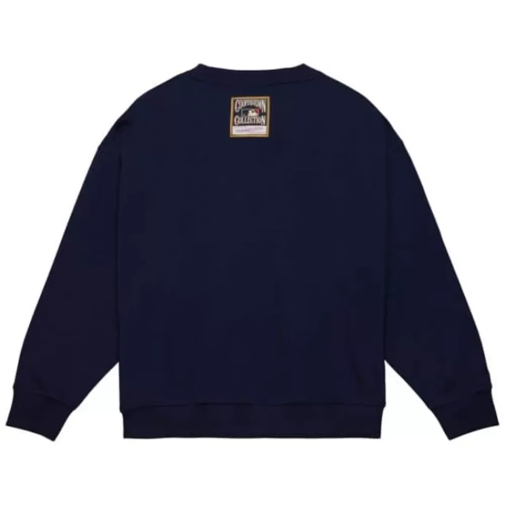 Apparel Mitchell & Ness Hoodies & Sweatshirts-Womens Logo Lt Crew 2.0 Boston Red Sox