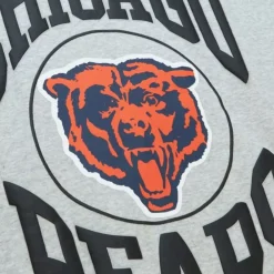 Apparel Mitchell & Ness Hoodies & Sweatshirts-Women'S Logo Lt Crew 3.0 Chicago Bears