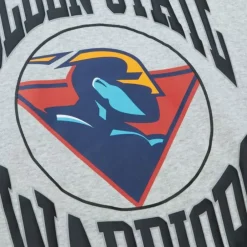 Apparel Mitchell & Ness Hoodies & Sweatshirts-Women'S Logo Lt Crew 3.0 Golden State Warriors