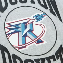 Apparel Mitchell & Ness Hoodies & Sweatshirts-Women'S Logo Lt Crew 3.0 Houston Rockets