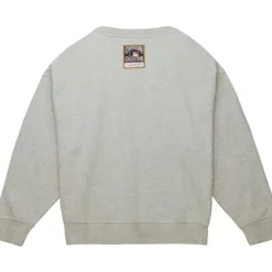 Apparel Mitchell & Ness Hoodies & Sweatshirts-Women'S Logo Lt Crew 3.0 Houston Astros