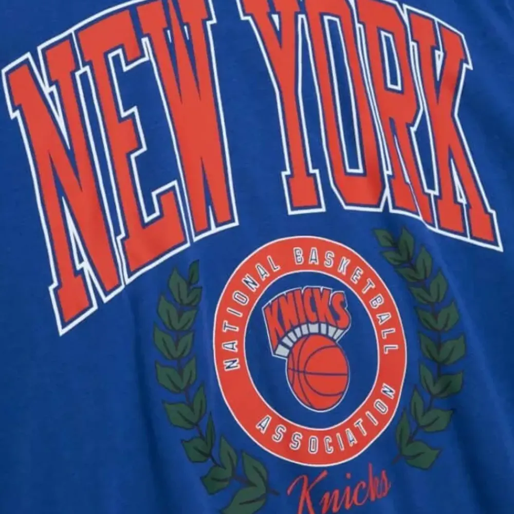 Apparel Mitchell & Ness Hoodies & Sweatshirts-Womens Logo Lt Crew 2.0 New York Knicks