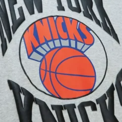 Apparel Mitchell & Ness Hoodies & Sweatshirts-Women'S Logo Lt Crew 3.0 New York Knicks