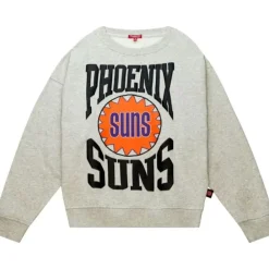 Apparel Mitchell & Ness Hoodies & Sweatshirts-Women'S Logo Lt Crew 3.0 Phoenix Suns