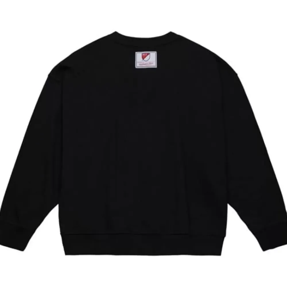 Apparel Mitchell & Ness Hoodies & Sweatshirts-Womens Logo Lt Crew 2.0 Seattle Sounders Fc