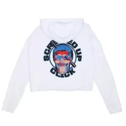 Apparel Mitchell & Ness T-Shirts & Tops-Womens M&N X Dj Screw Screwville Crop Pullover