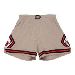 Apparel Mitchell & Ness Shorts-Womens Mushroom Shorts Chicago Bulls
