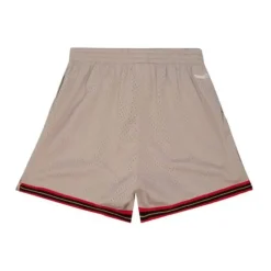 Apparel Mitchell & Ness Shorts-Womens Mushroom Shorts Philadelphia 76Ers