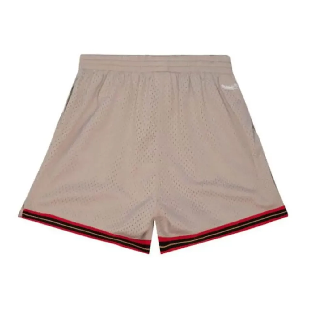 Apparel Mitchell & Ness Shorts-Womens Mushroom Shorts Philadelphia 76Ers
