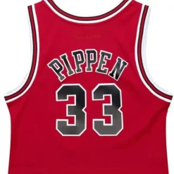 Apparel Mitchell & Ness T-Shirts & Tops-Womens N&N Crop Tank Chicago Bulls 1997 Scottie Pippen