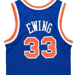 Apparel Mitchell & Ness T-Shirts & Tops-Womens N&N Crop Tank New York Knicks 1991 Patrick Ewing
