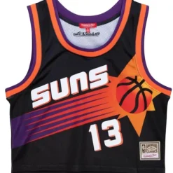 Apparel Mitchell & Ness T-Shirts & Tops-Womens N&N Crop Tank Phoenix Suns 1996 Steve Nash