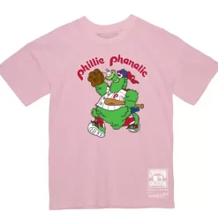 Apparel Mitchell & Ness T-Shirts & Tops-Women'S Phillie Phanatic Philadelphia Phillies